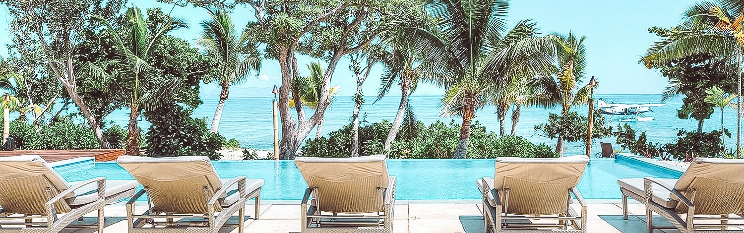 The Residence Pool Luxury Fiji Holiday Home Beachfront At Vomo Island Fiji