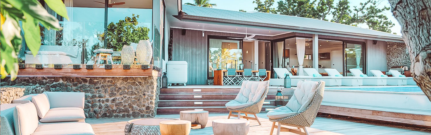 Vomo Island Fiji Luxury Resort Accommodation The Residences The Beachouse