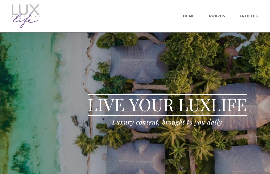Luxlife magazine your guide to the luxury lifestyle