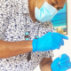 Rapid antigen testing at vomo island fiji