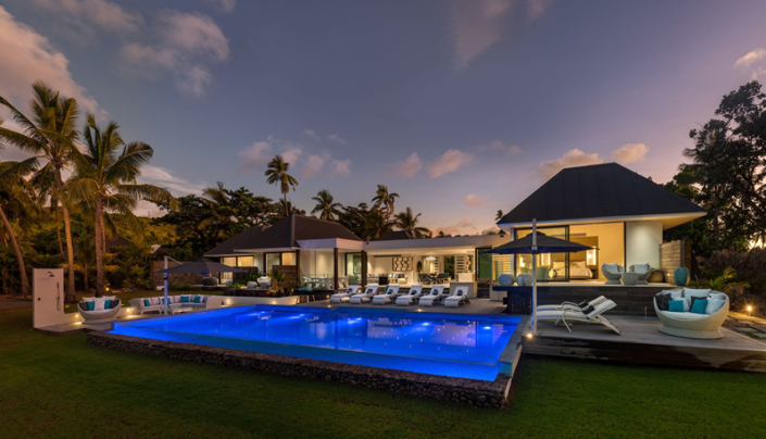 Luxury fiji holiday accommodation taleitaki residence