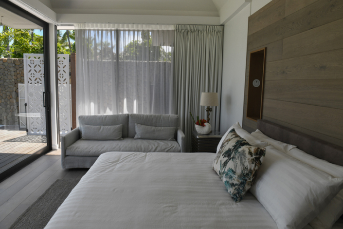 Taleitaki Residence - Bedroom Decor - Luxury Fiji Accommodation - Vomo Island Fiji