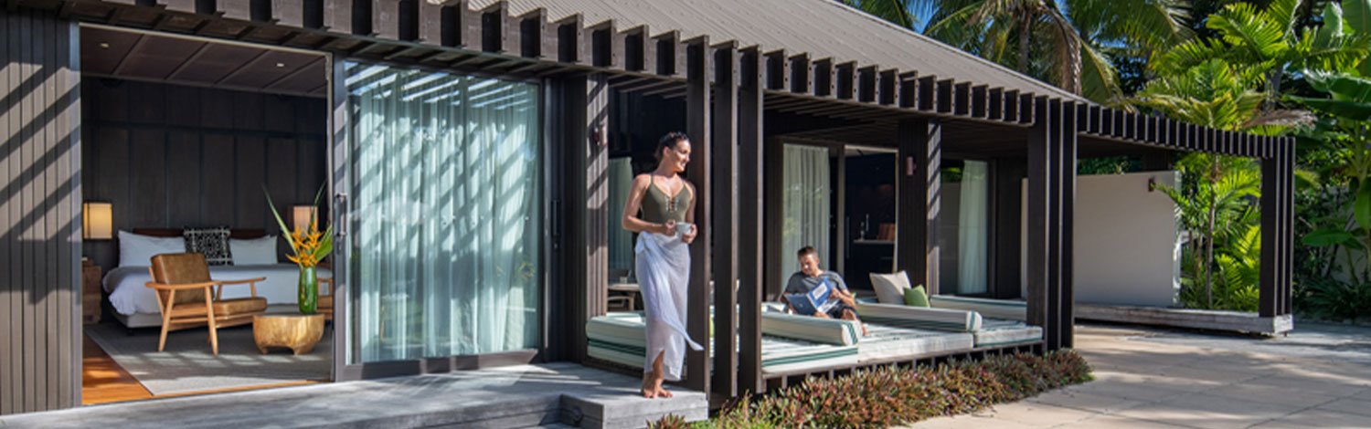The residence luxury holiday accommodation vomo island fiji outdoor verandah