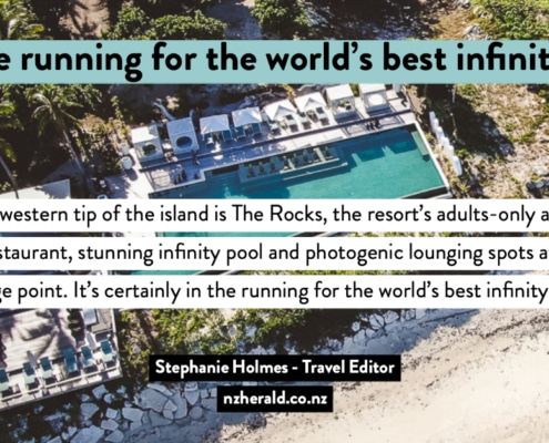 In the running for the worlds best infinity pool - New Zealand Herald Travel Editor Article