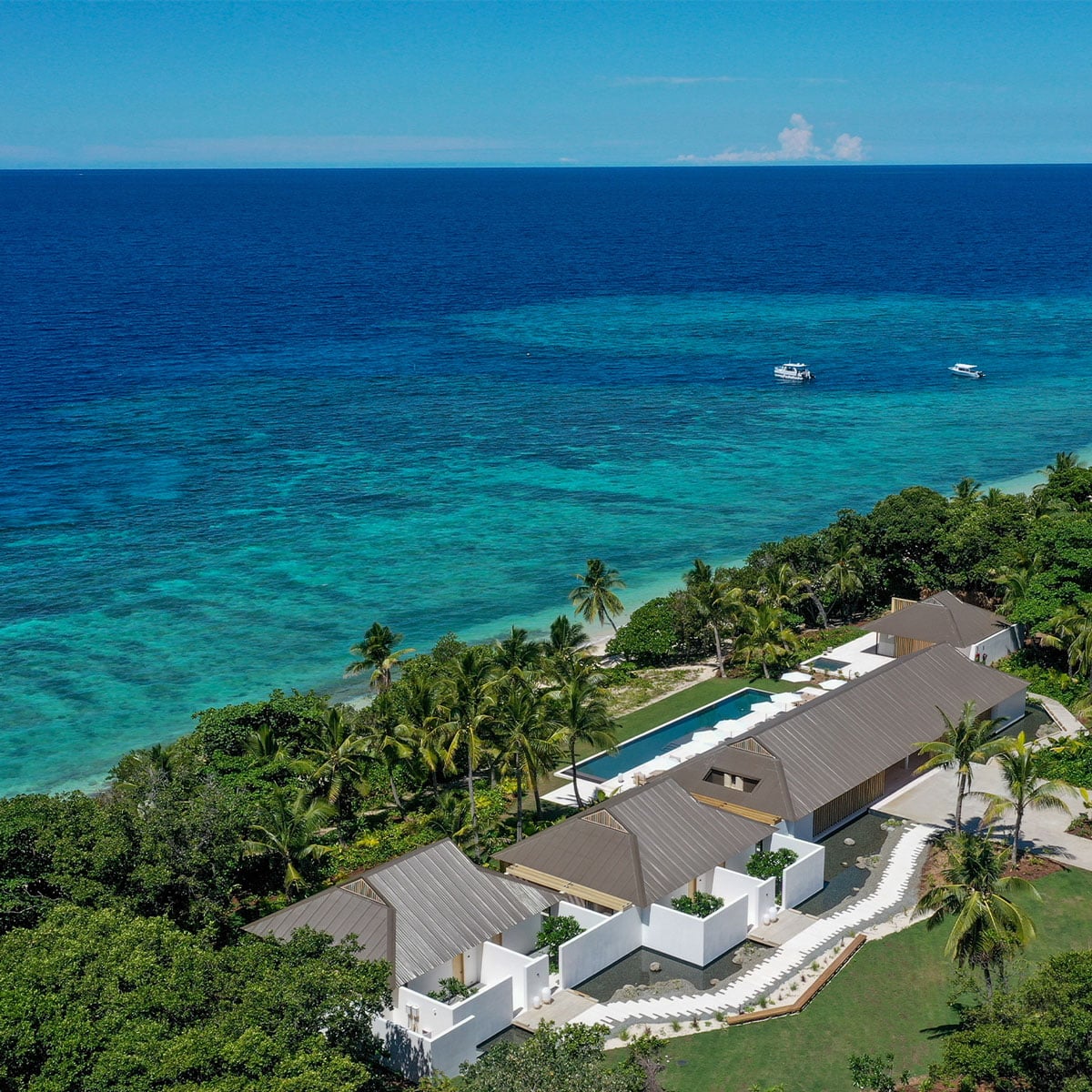 The reef house luxury fiji accommodation at vomo island fiji