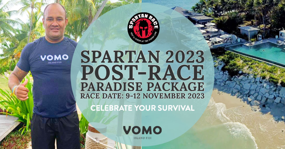 Secure your Spartan Fiji 2023 event tickets and book your post-race accommodation on VOMO.