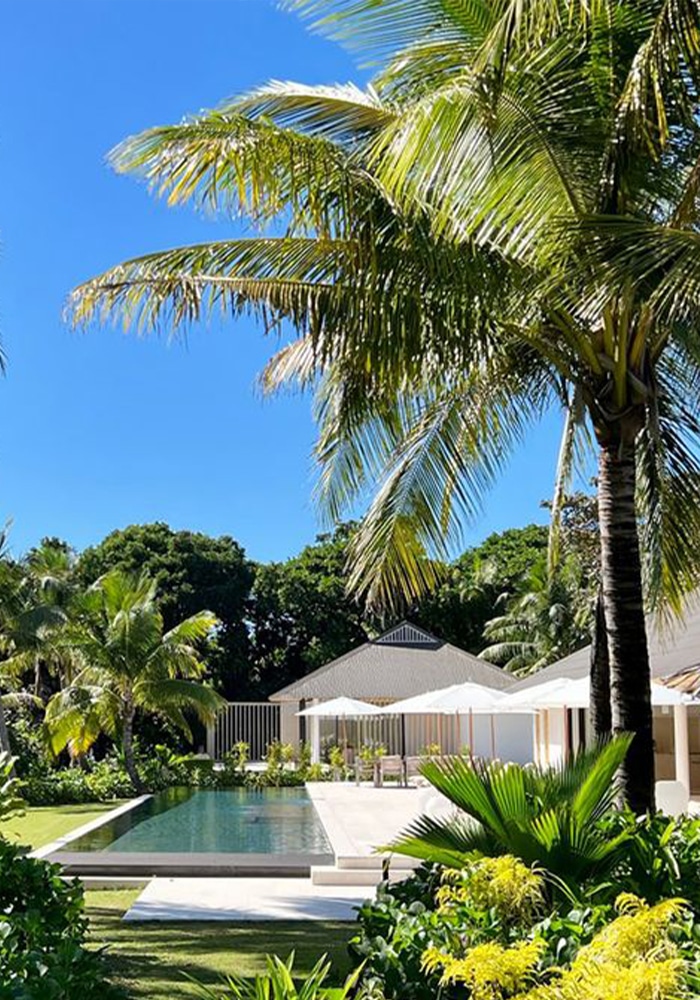 Reef house luxury fiji accommodation residence pool vomo