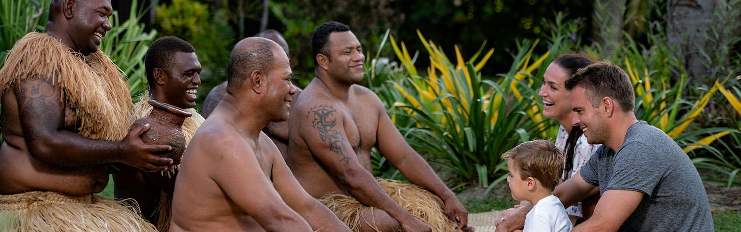 Best luxury resorts in fiji for families vomo kava ceremony